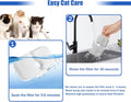 Cat Water Fountain Filter,12 packs Pet Fountain Filter Replacement for Pet Fountain,Filters Replacements fit for Petlibro Dockstream Cat Water Fountain PLWF005/PLWF115/PLWF105