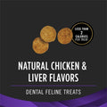 Pro Plan Veterinary Diets Purina Dental Bites Cat Treats - 1.8 oz. Pouch (Pack of 2)