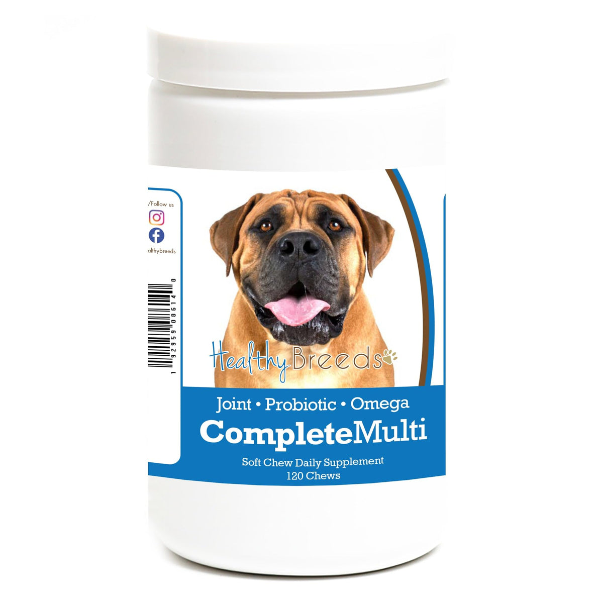Healthy Breeds French Bulldog All in One Multivitamin Soft Chew 120 Count