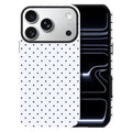Polka Dot Pattern Phone Case for iPhone 13/14 6.1", Wine