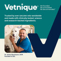Vetnique Furbliss/Dermabliss Pet Wipes for Dogs & Cats for Grooming, Cleansing & Deodorizing, Thick Dog Wipes for Convenient Dog Cleaning with Natural Deodorizer, 100ct (NEW Unscented)