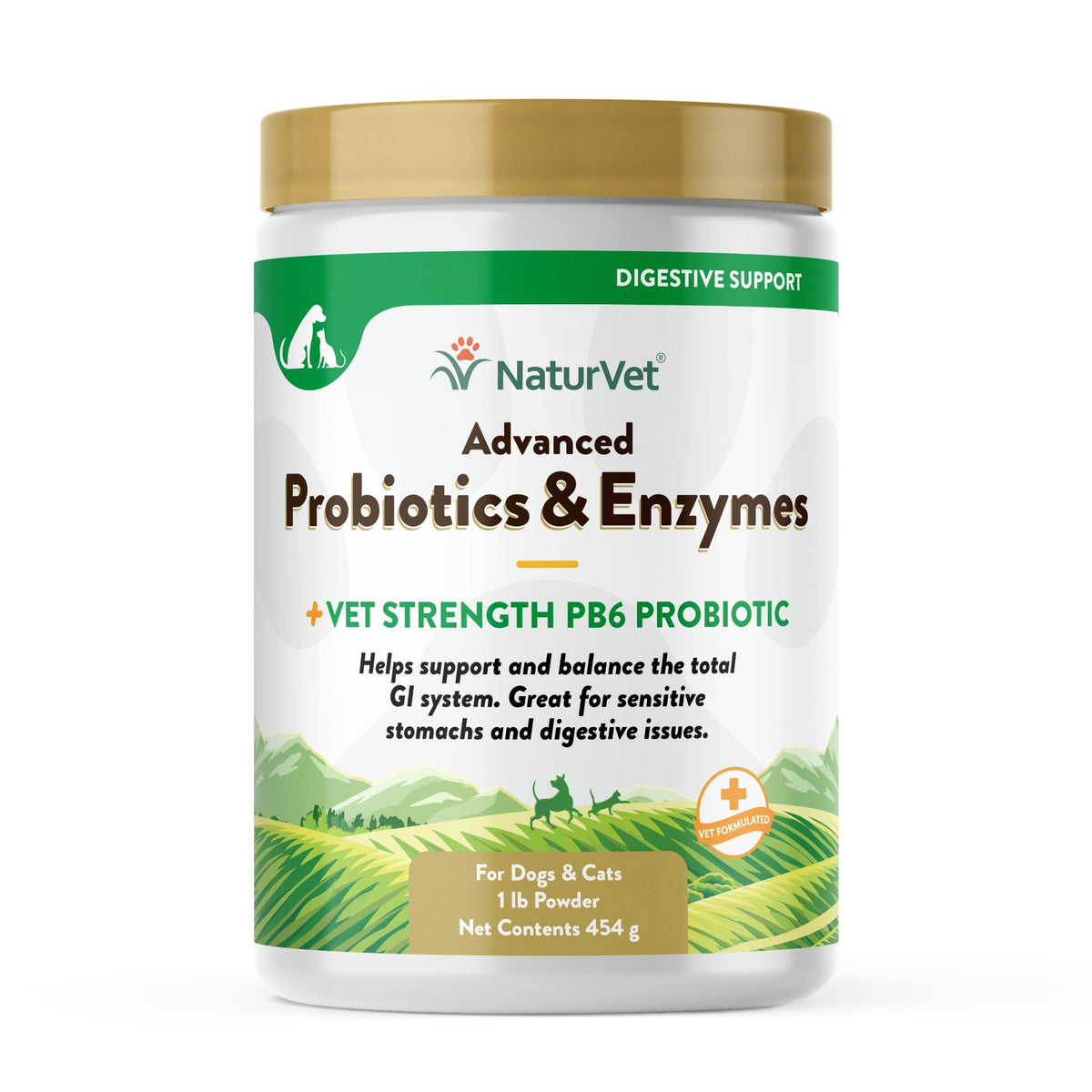 NaturVet – Digestive Enzymes - Plus Probiotics & Prebiotics – Helps Support Diet Change & A Healthy Digestive Tract – for Dogs & Cats (Soft Chews, 120 Count)