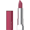 Maybelline Color Sensational Lipstick, Lip Makeup, Matte Finish, Hydrating Lipstick, Nude, Pink, Red, Plum Lip Color, Divine Wine, 1 Count