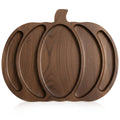 Sliner Pumpkin Charcuterie Board Wooden Fall Serving Platter Tray Dishes