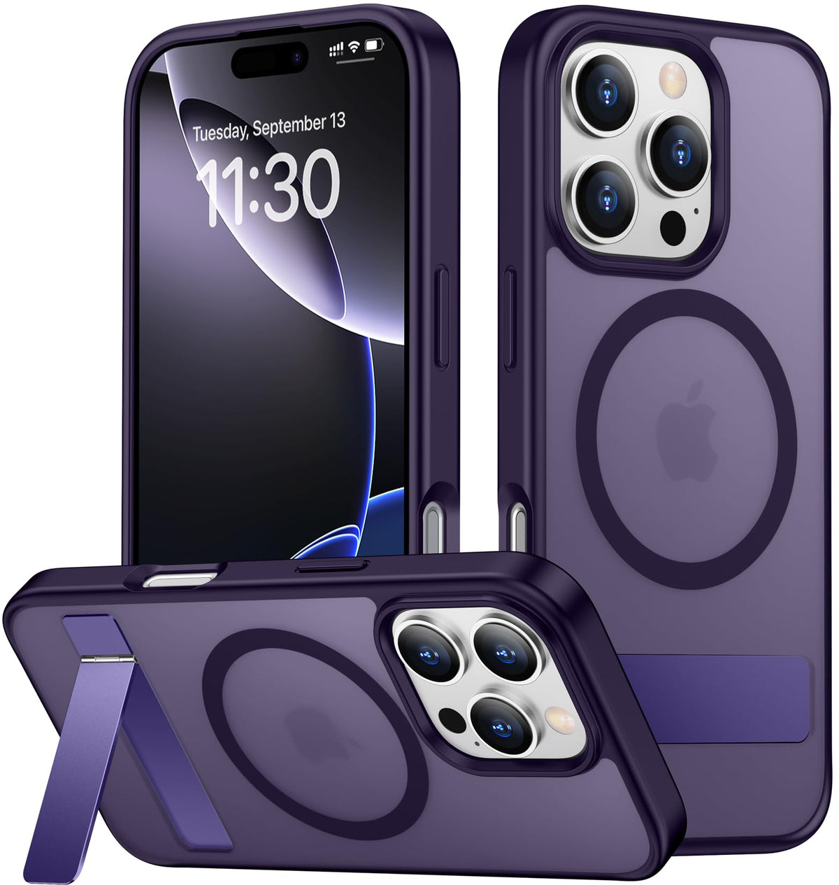 SPIDERCASE for Samsung Galaxy S26 Ultra Case,Built-in Stand,Clear