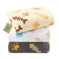 Luciphia 3 Pack Cute Cat Blankets Cozy Small Throw for Pet Puppy,23"x16"