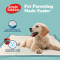 Simple Solution Large Pee Pads for Dogs, Puppy Potty Training, Leak Proof Dog Pads, Pet Pee Pad, Disposable Puppy Pad, Large 23"x24", 100 Count