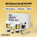 COSRX All About Snail Mucin Korean Skin Care Set, Mini Travel Essentials