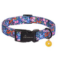 ARING PET Fall Dog Collar-Cotton Maple Leaves Dog Collar for Small Dogs, Adjustable Lightweight Dog Collars with Quick Release Buckle for Small Medium Large Dogs