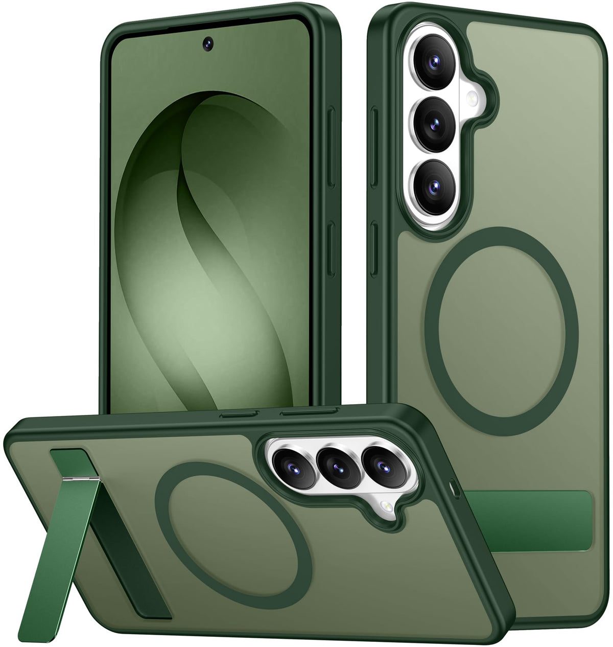 SPIDERCASE for Samsung Galaxy S26 Ultra Case,Built-in Stand,Clear