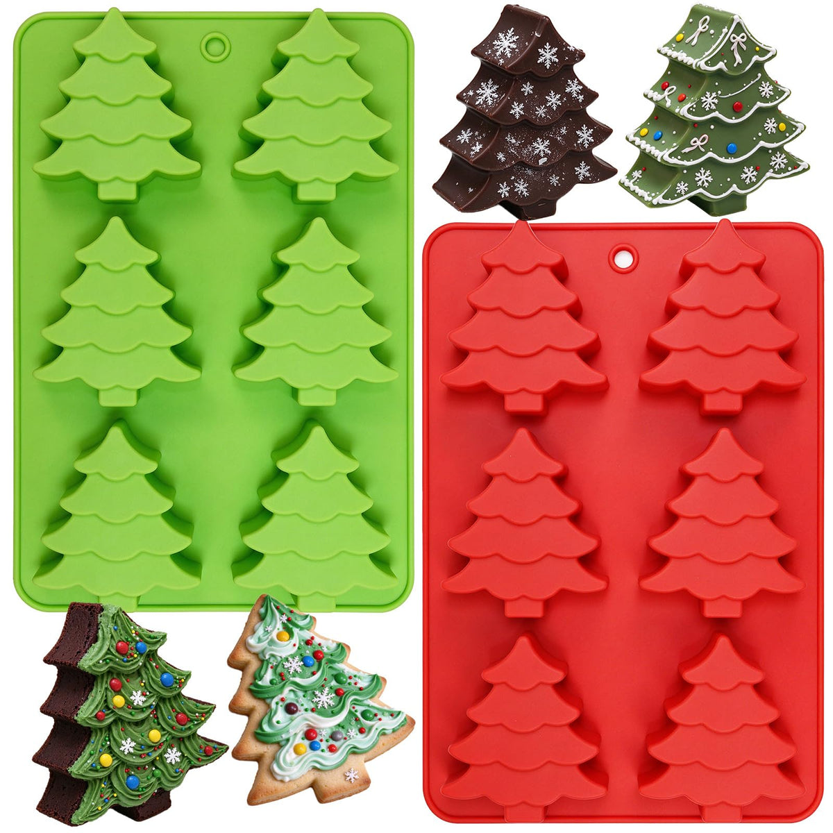 Fall Silicone Molds, Autumn Molds 3 Pack Silicone Pumpkin Thanksgiving Mold