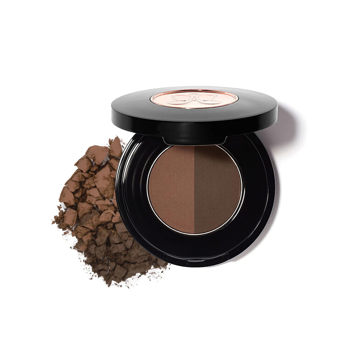 Anastasia Beverly Hills Brow Powder Duo - High-Pigment Compact Brow Powder with Mirrored Travel Case, Blendable Formula for Filling & Shaping Brows