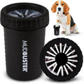 Dexas MudBuster Medium Dog Paw Cleaner, Fuchsia, Fits 1.5"-2.5" Wide Paws, Gentle Silicone Bristles for Quick, Easy Cleaning