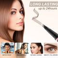 LAVONE Eyebrow Pen Makeup Kit, with Waterproof Eyebrow Pencil, Eyeliner, Pomade, and Brow Brush, Smudge-Proof and Long Lasting, Create Full and Natural Brows, Dark Brown