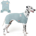 KYEESE Striped Dog Pajamas for Medium Large Dog Stretchy Onesie Daily Wear