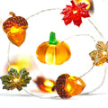 Thanksgiving Decoration 13ft 40 LED Acorn Fall Fairy Lights Battery Powered