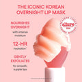 Lip Sleeping Mask: Hydrating & Nourishing Korean Overnight Lip Treatment Mask with Shea Butter, Vitamin C & Murumuru, Antioxidants for Flaky, Dry Lips | Korean Skin Care, Berry