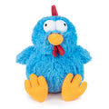 Best Pet Supplies Interactive Squeaky Dog Toy - Crinkle Chicken, Brown | Stuffing Free Body, Soft, Squeaks & Crinkles, No Mess, Perfect for Moderate Chewers, Toss and Fetch Play