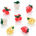 Mini Halloween Holiday Hair Claw Clips for Girls Pumpkin Ghost Bat Spider Web Fun Hair Clips Cute Halloween Hair Accessories for Women 8pcs