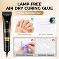 UNA GELLA Nail Glue Strong Gel No U V, 15g*2pcs Nail Glue for Press Ons No Lamp Needed, Quick Dry Semi Solid Nail G LUE, Super Strong Gel glue for Nails Long Lasting Extension DIY Kit