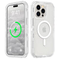 Follaroma Magnetic for iPhone 16 Plus Case, Heavy Duty Phone Cases, Clear