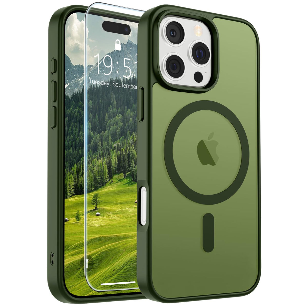 SUPFINE Magnetic for iPhone 13 Case/iPhone 14 Case Black