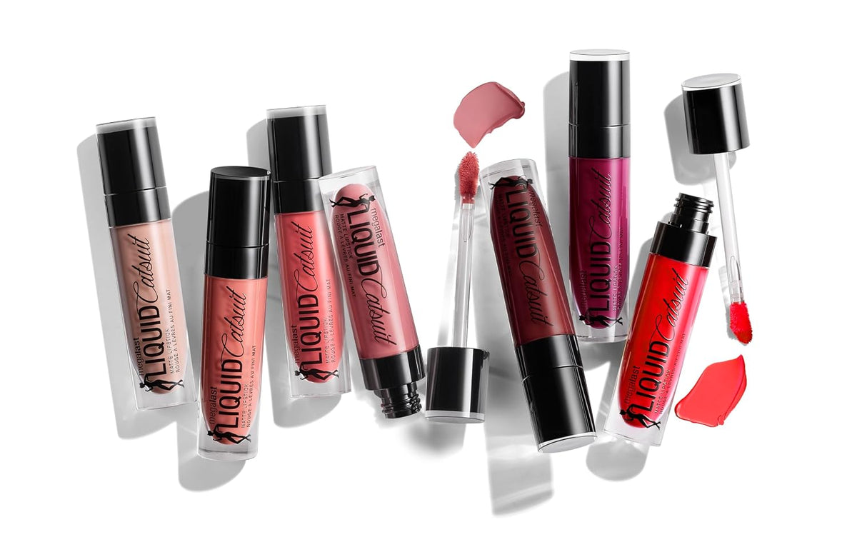 wet n wild Megalast Catsuit Matte Liquid Lipstick, Red Give Me Mocha | Lip Color Makeup | Moisturizing | Creamy | Smudge Proof