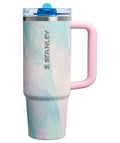 STANLEY Quencher ProTour Flip Straw Tumbler with Leakproof Lid 40 oz | Built-In Straw and Handle | Cup Holder Compatible for Travel | Insulated Stainless Steel Cup | BPA-Free | Black