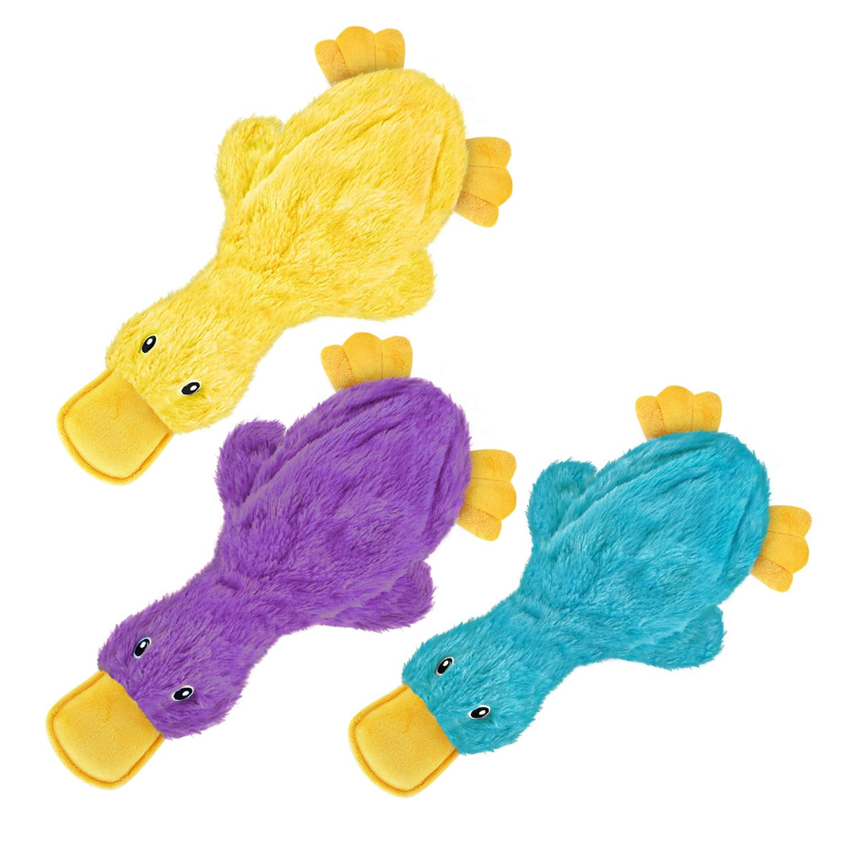 Best Pet Supplies Interactive Squeaky Dog Toy - Crinkle Chicken, Brown | Stuffing Free Body, Soft, Squeaks & Crinkles, No Mess, Perfect for Moderate Chewers, Toss and Fetch Play