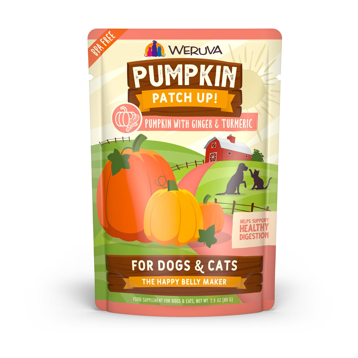Weruva Pumpkin Patch Up! Pumpkin Pouches for Dogs & Cats