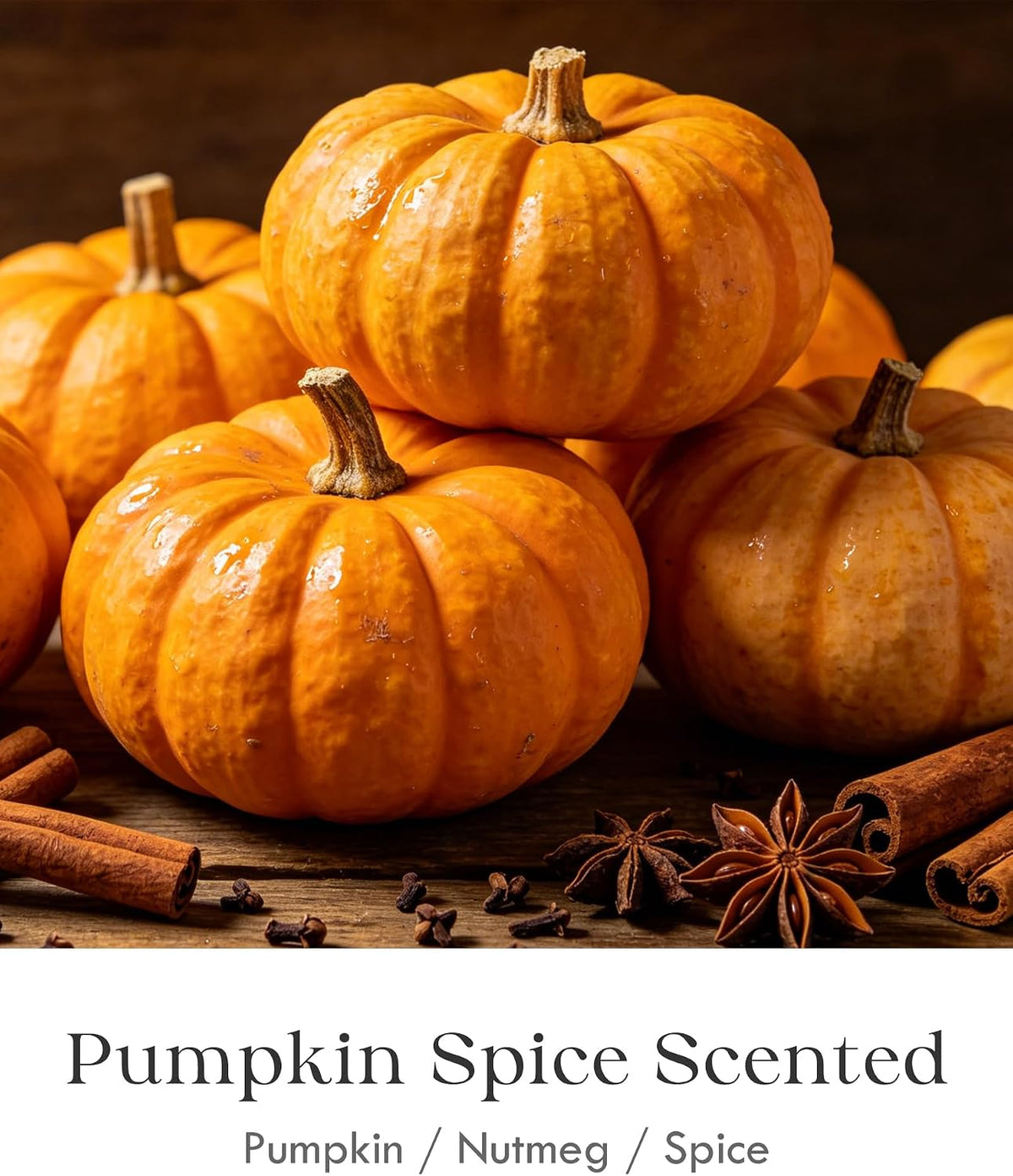 AOOVOO Pumpkin Spice Candle - 12oz Fall Candles for Home Scented Decor