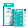 HICC PET Wipes for Dogs & Cats, Cleaning Deodorizing External Anal Area Wipes, Hydrating & Nourish Fur Dog Grooming Wipes for Paw, Butt, Body