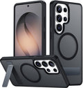 SPIDERCASE for Samsung Galaxy S26 Ultra Case,Built-in Stand,Clear