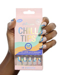Chillhouse - Chill Tips, Press on Nails Kit - Sea Siren (Almond) - 30 Nail Shapes & Sizes - Up to 2 Weeks of Wear - Customizable Fit - Reusable - Latina Founded & Women Owned - Beauty & Self Care