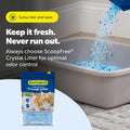 PetSafe ScoopFree Odor Control Crystal Cat Litter, Fresh Scent, 8 Lb Bag