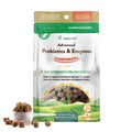 NaturVet – Digestive Enzymes - Plus Probiotics & Prebiotics – Helps Support Diet Change & A Healthy Digestive Tract – for Dogs & Cats (Soft Chews, 120 Count)
