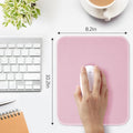 Pink Mouse Pad, Nice and Cute Mouse Pad, Splash-Proof Textured 10.2 x 8.2Inch, Stitched Edge Non-Slip Waterproof Rubber