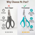 Mr. Pen- Cat Nail Clipper, Stainless Steel, Sharp Cat Claw Trimmer | Cat Claw Trimmer for Small and Medium Cats, Pet Nail Clipper with Sturdy Non Slip Handle