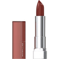 Maybelline Color Sensational Lipstick, Lip Makeup, Matte Finish, Hydrating Lipstick, Nude, Pink, Red, Plum Lip Color, Divine Wine, 1 Count