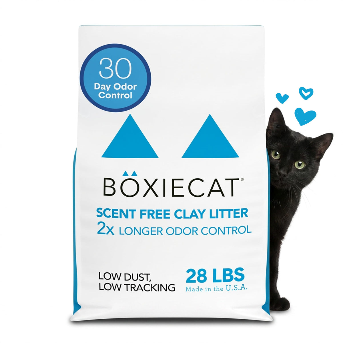 Boxie Premium Scented Clumping Cat Litter 30+ Day Odor Control 16 lb