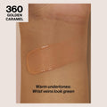Revlon Liquid Foundation, ColorStay Face Makeup for Combination & Oily Skin, SPF 15, Medium-Full Coverage with Matte Finish, 360 Golden Caramel, 1 Fl Oz