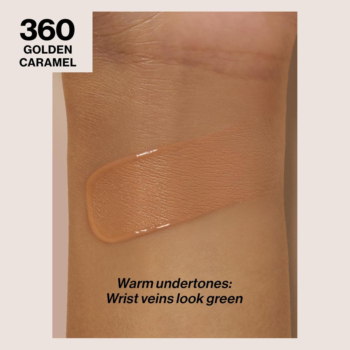 Revlon Liquid Foundation, ColorStay Face Makeup for Combination & Oily Skin, SPF 15, Medium-Full Coverage with Matte Finish, 360 Golden Caramel, 1 Fl Oz