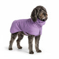 Spark Paws Dog Raincoat, Waterproof Windproof Rain Jacket, for Small Medium Large Extra Large Dogs, Reflective Breathable Full-Body Coverage Dry Suit - Neon White Navy Blue, 2XL