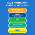 Ocuvite 50+ Eye Vitamin & Mineral Supplement, Multivitamin for Vision & Ocular Health with Omega-3, Zinc, Vitamins C & E, Lutein & Zeaxanthin, Zinc Supplements for Women and Men, 90 Softgels