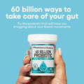 Physician's CHOICE Probiotics 60 Billion CFU - 10 Strains + Organic Prebiotics - Immune, Digestive & Gut Health - Supports Occasional Constipation, Diarrhea, Gas & Bloating - for Women & Men - 60ct