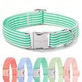 ARING PET Fall Dog Collar-Cotton Maple Leaves Dog Collar for Small Dogs, Adjustable Lightweight Dog Collars with Quick Release Buckle for Small Medium Large Dogs