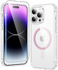 FNTCASE for iPhone 18 Pro Max Case / 17 Pro Max Clear Case Fit for Magsafe