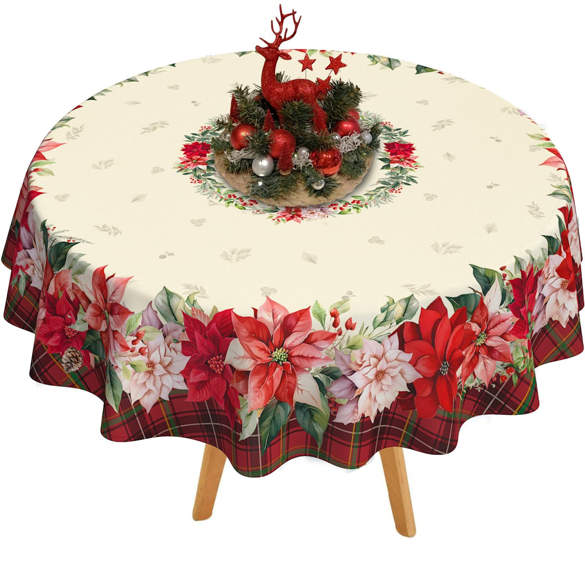 Fall Thanksgiving Tablecloth Waterproof Pumpkin Table Cloths for Autumn Harvest Indoor Outdoor Dining Room Decor-60 * 84" Oval
