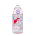 Zak Designs Sanrio Hello Kitty Sage 16oz Leak-Proof Straw Kids Water Bottle | BPA Free, Durable Plastic, Cupholder Friendly, Dishwasher Safe, Easy to Clean, Lid Lock, Handle, For School, Home, Travel