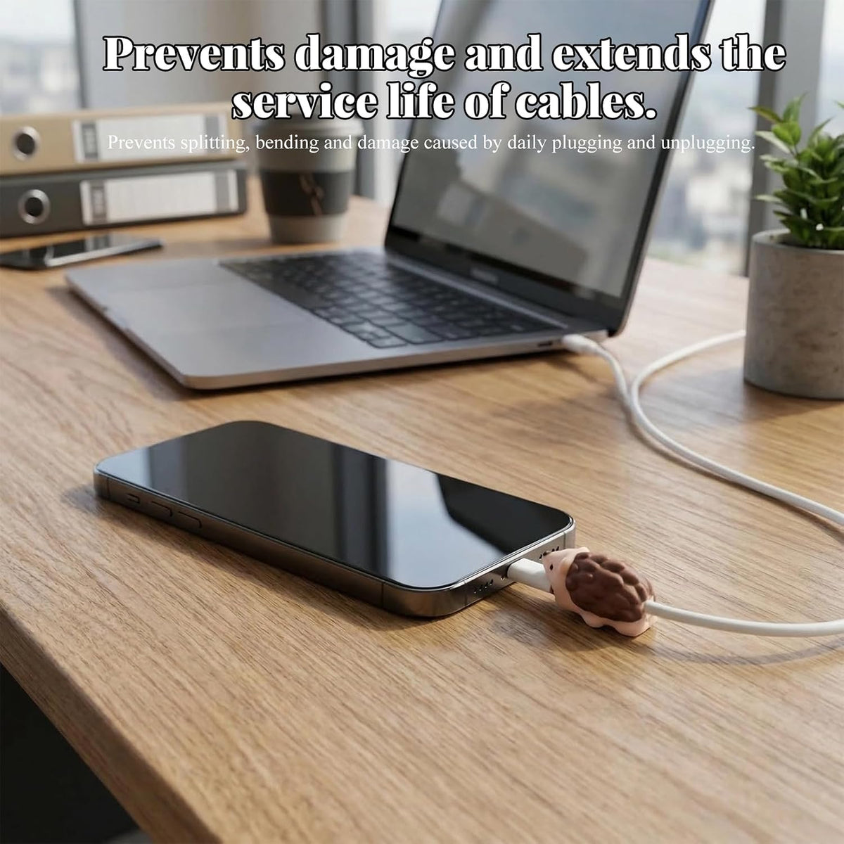 Cable Protector Cute 14-Pack, Adorable Animal Charging Cord Protectors Set